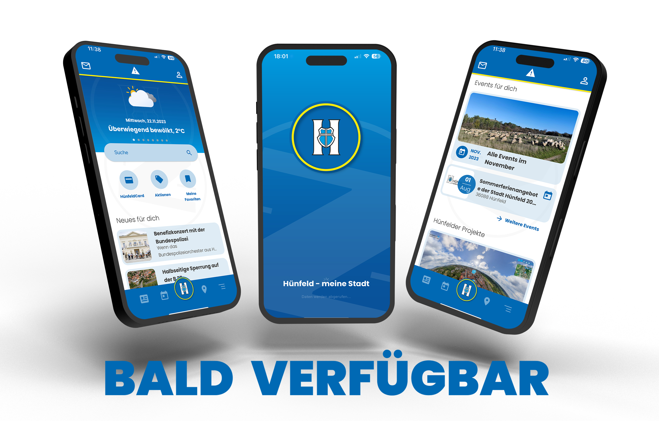 Hünfeld App bald verfügbar