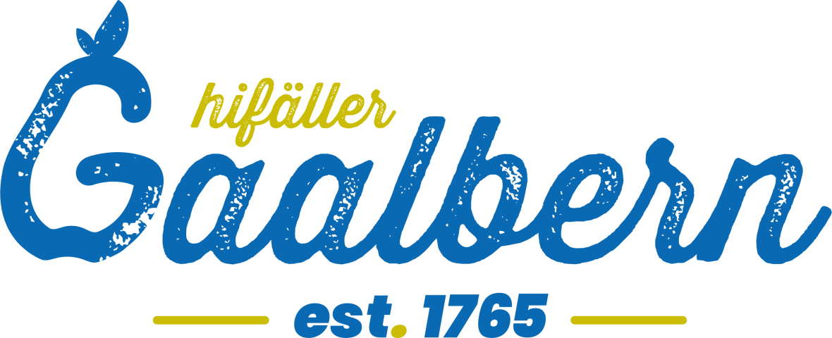 Logo der Werbelinie "hifäller Gaalbern"
