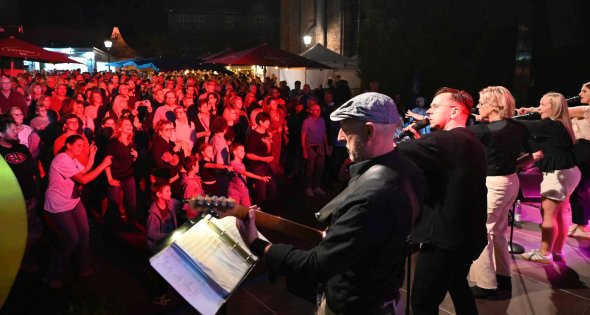 Band Gaalbernfest Blick ins Publikum