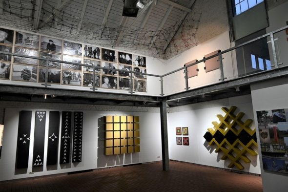 Innenansicht Ausstelllung Museum Modern Art