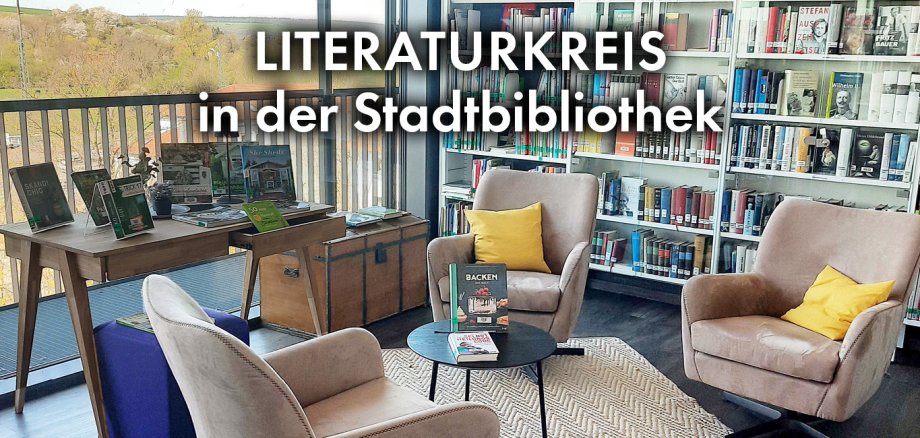 Leselounge mit Sesseln