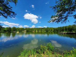 Stadtwald Praforst mit Teich