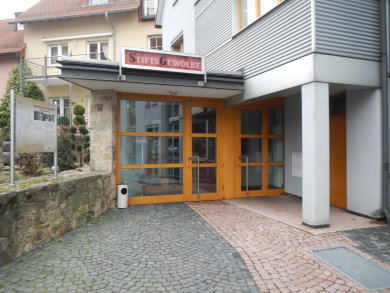 Eingangsbereich Stiftsgewölbe