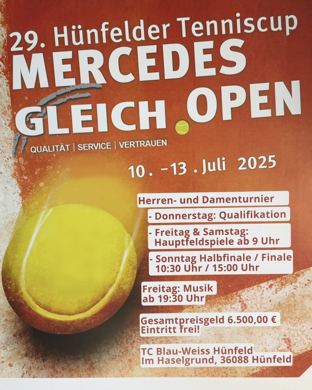 Tennisturnier 2025 - 1 Tennisturnier 2025 - 1