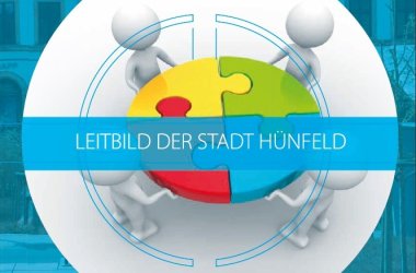 Titelblatt Leitbild der Stadt Hünfeld