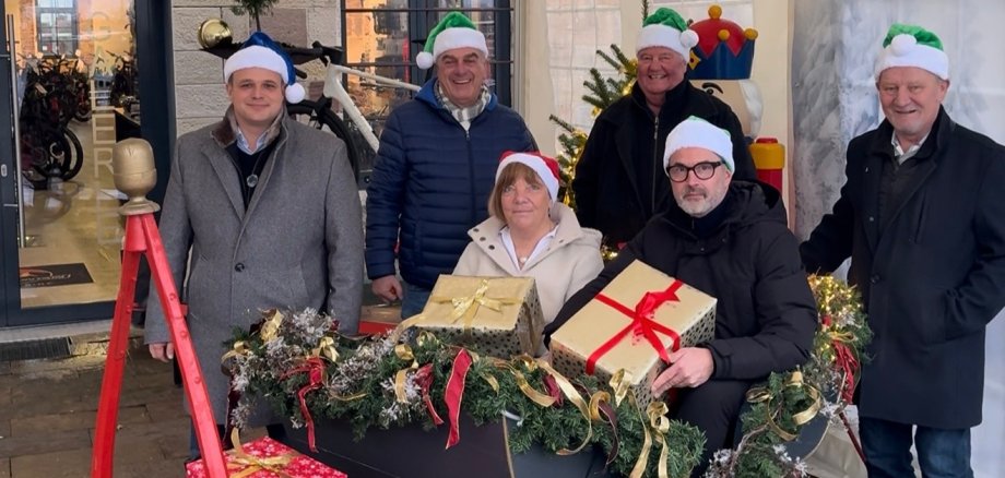 Weihnachtswichtel Rathaus