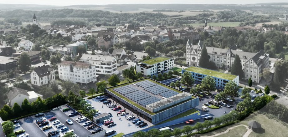 Visualisierung Klostergartenareal