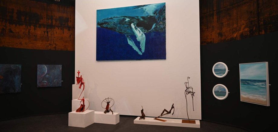 Kunstwerk im Museum