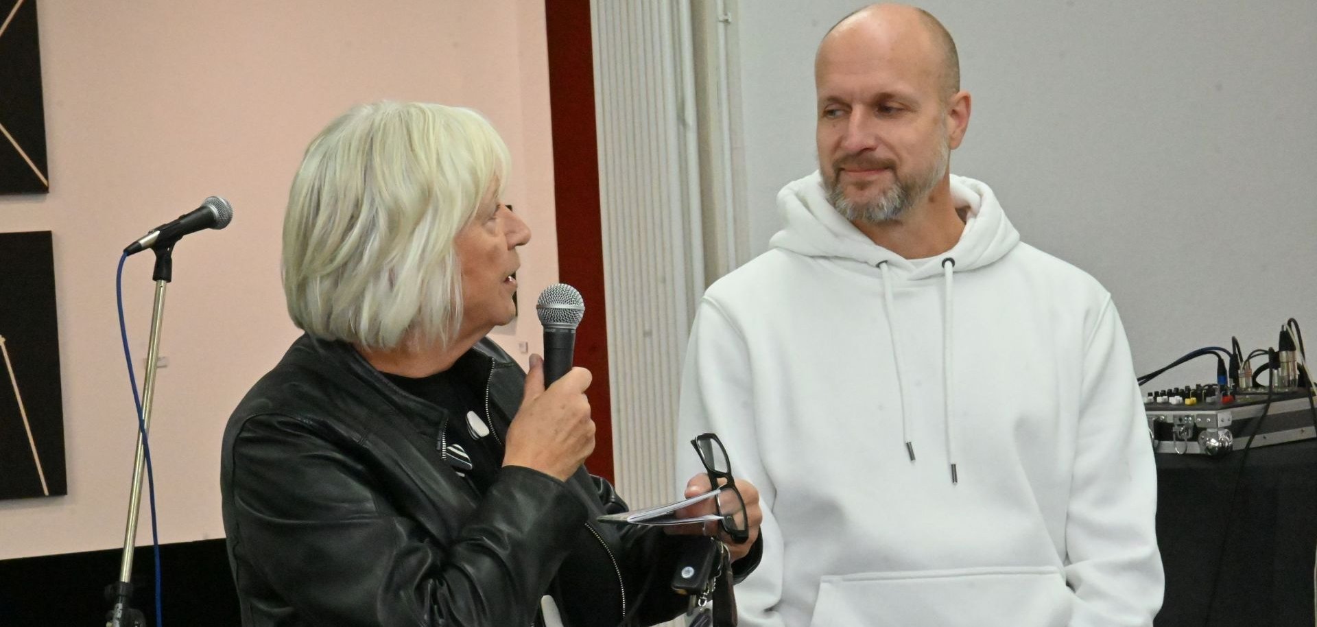 Jürgen Hohmann mit Martina Sauerbier