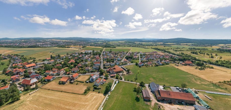 Flugbild von Mackenzell