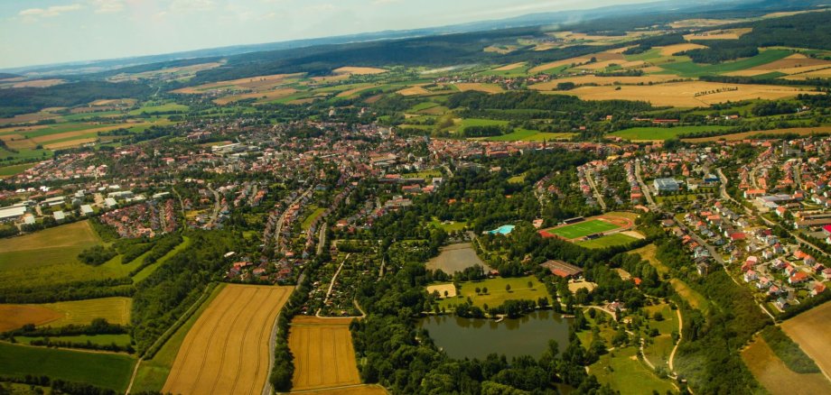Luftbild aus Hünfeld