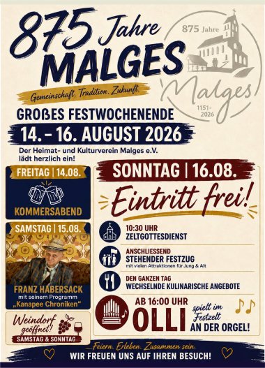 Plakat Malges