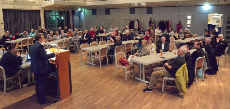 Die Bürgerversammlung im Kolpinghaus