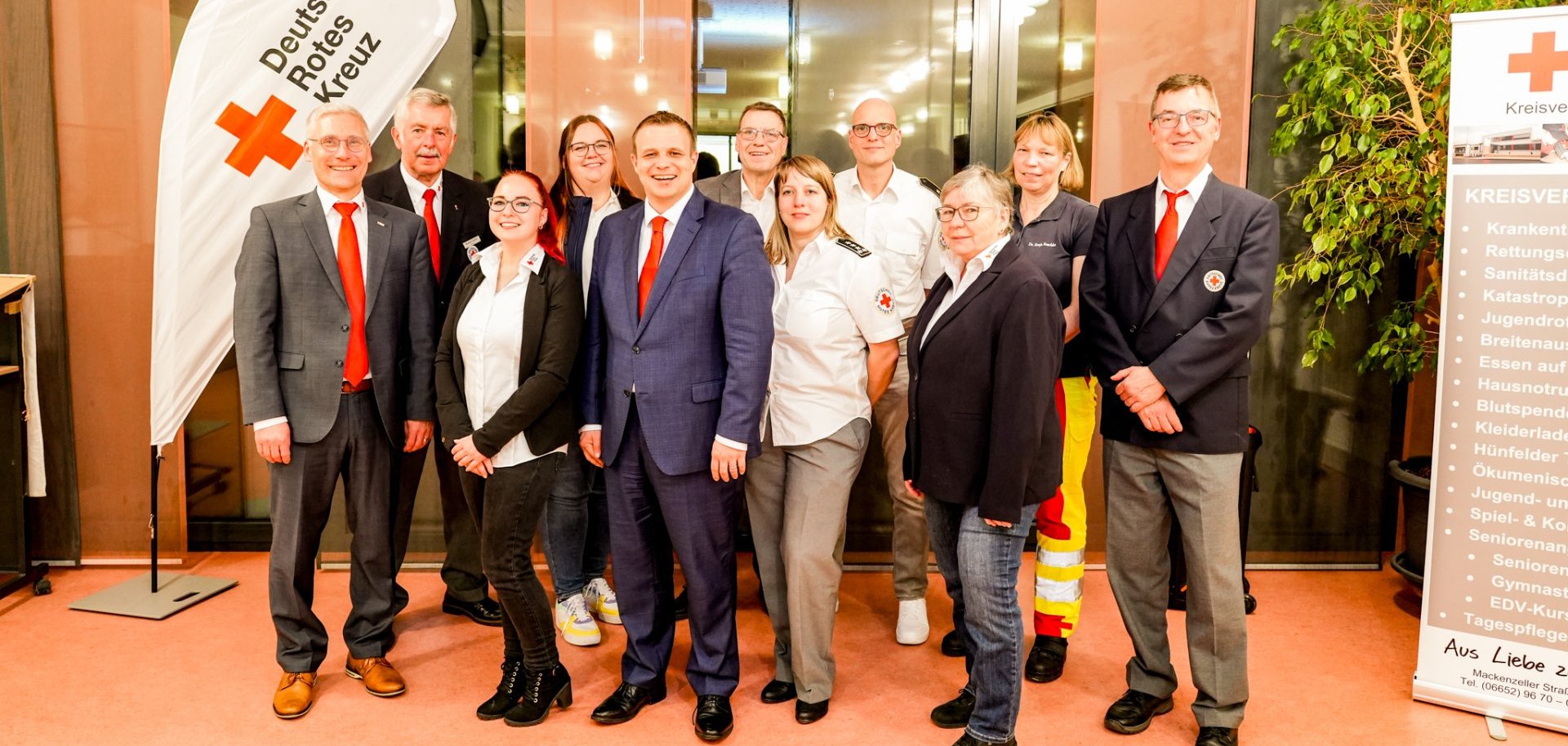 Gruppenfoto auf der DRK-Kreisversammlung