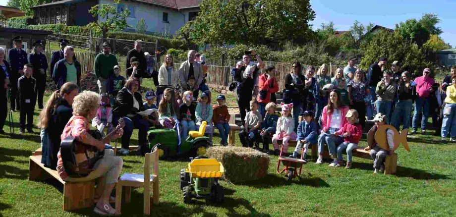 Kinder der Bauernhofgruppe 