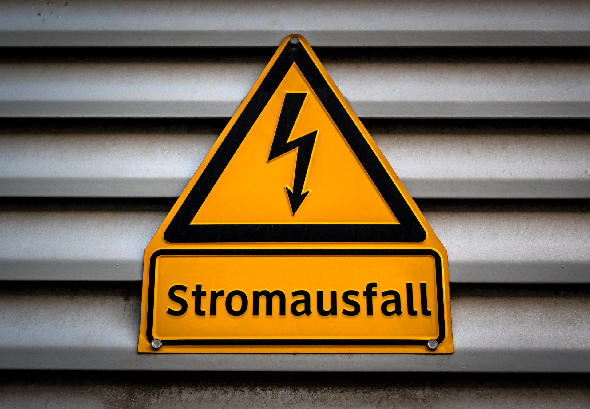 Stromausfall Warnung