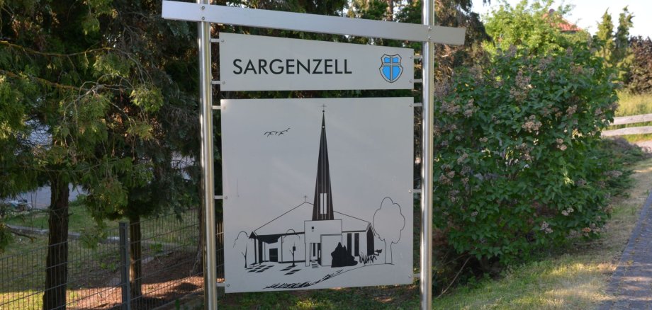 Ortsschild Sargenzell