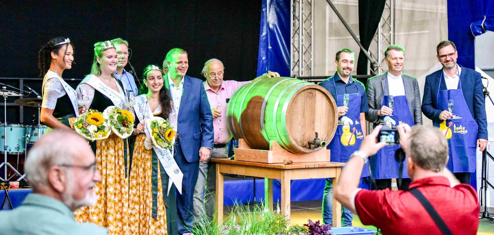 Impressionen Gaalbernfest Weinköniginnen
