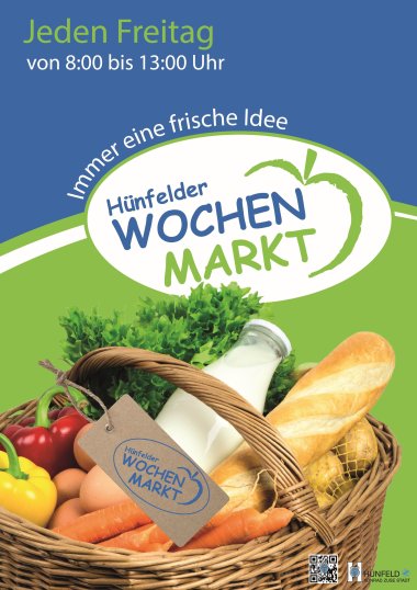 Plakat Wochenmarkt
